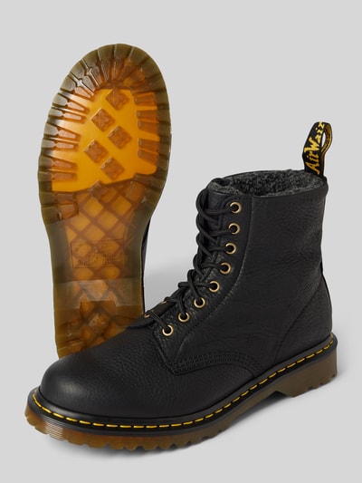 Peek & Cloppenburg Dr. MartensSchürboots aus Leder mit Innenfutter in black Jubiläumsangebot
