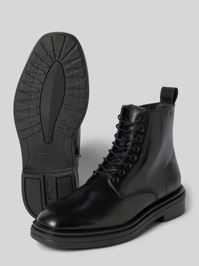 Peek & Cloppenburg GantBoots aus Leder mit Reißverschluss Modell 'Boggar' in black Neueste Mode