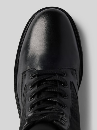Peek & Cloppenburg JOOP! SHOESLederboots mit Zugschlaufe Modell 'tela stampa hektor' in black Zeitlich begrenztes Angebot