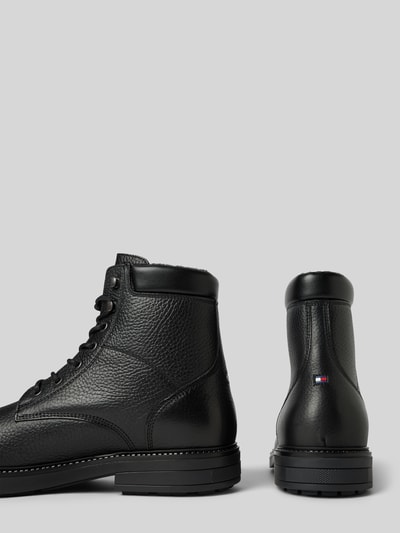 Peek & Cloppenburg Tommy HilfigerLederboots mit Label-Details in black Exklusive Angebote