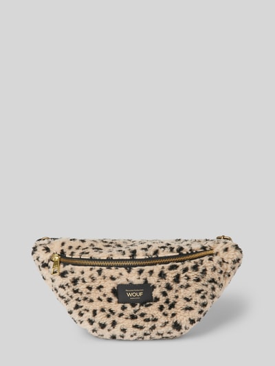 Peek & Cloppenburg WOUFBauchtasche mit Label-Patch Modell 'Clem' in beige Große Rabatte