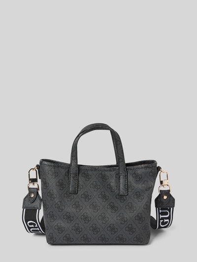 Peek & Cloppenburg GuessHandtasche mit Label-Details Modell 'LATONA' in anthrazit melange VIP-Rabatte