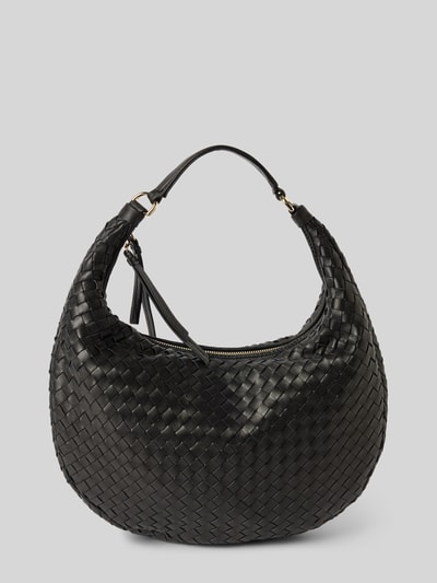 Peek & Cloppenburg AbroHandtasche in Flecht-Optik Modell 'NANA' in black Letzte 2 Tage