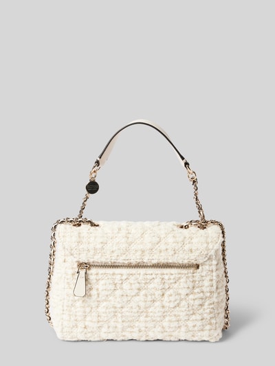 Peek & Cloppenburg GuessHandtasche mit Label-Applikation Modell 'GIULLY 2' in offwhite Clearance-Verkauf