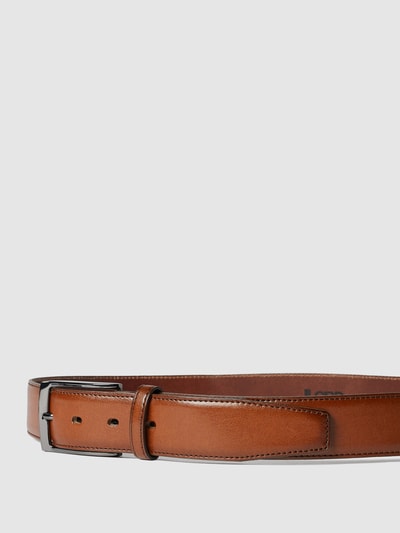 Peek & Cloppenburg Lloyd Men's BeltsLedergürtel mit Dornschließe aus Metall in cognac Angebote