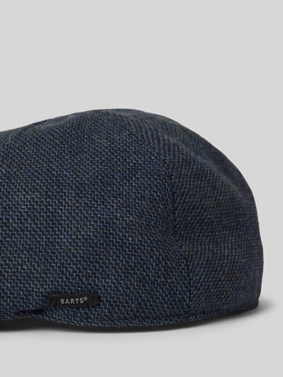 Peek & Cloppenburg BartsSchiebermütze mit Label-Badge Modell 'MR. MITCHELL' in marine im Angebot