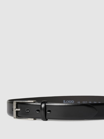 Peek & Cloppenburg Lloyd Men's BeltsLedergürtel mit Dornschließe in black Günstiger Verkauf