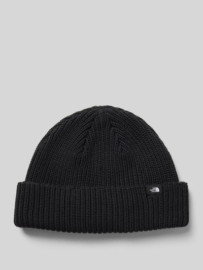 Peek & Cloppenburg The North FaceStrickmütze mit Label-Patch in black Blitzverkäufe