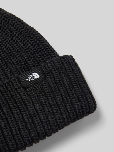 Peek & Cloppenburg The North FaceStrickmütze mit Label-Patch in black Blitzverkäufe