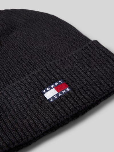 Peek & Cloppenburg Tommy JeansMütze mit Logo-Stitching in black Saisonschlussverkauf