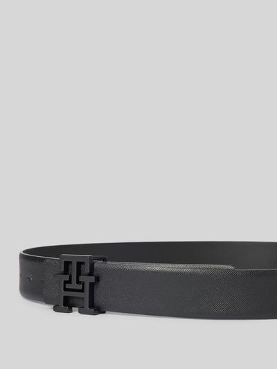Peek & Cloppenburg Tommy HilfigerLedergürtel mit Label-Applikation in black Black Friday