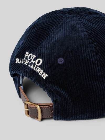 Peek & Cloppenburg Polo Ralph LaurenCap aus Cord mit Label-Stitching in marine Osterangebot