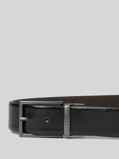 Peek & Cloppenburg BOSSLedergürtel mit Label-Gravur Modell 'Otano' in black Muttertagsangebot