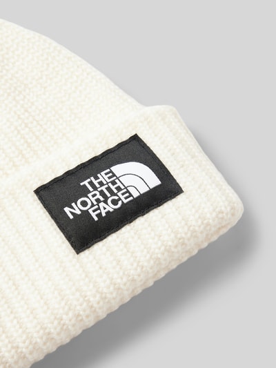 Peek & Cloppenburg The North FaceBeanie mit Label-Detail in weiss Lagerräumung
