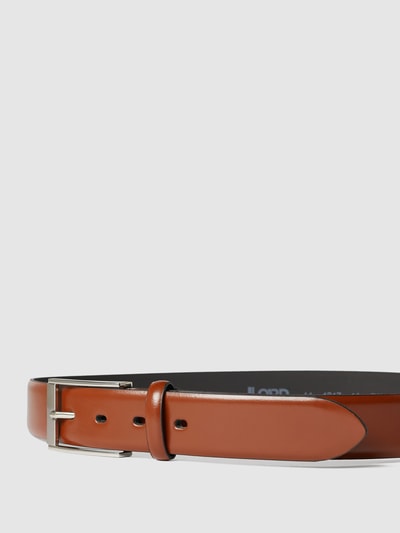 Peek & Cloppenburg Lloyd Men's BeltsLedergürtel mit Dornschließe in cognac Sonderangebote
