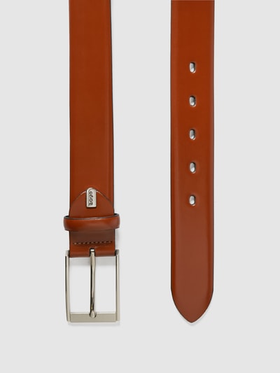 Peek & Cloppenburg Lloyd Men's BeltsLedergürtel mit Dornschließe in cognac Sonderangebote