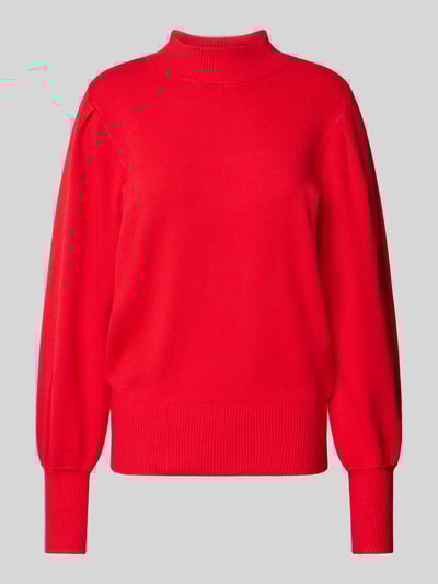 Peek & Cloppenburg YASStrickpullover mit Stehkragen Modell 'FONNY' in rot Neueste Stile