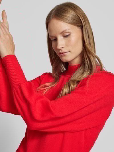 Peek & Cloppenburg YASStrickpullover mit Stehkragen Modell 'FONNY' in rot Neueste Stile