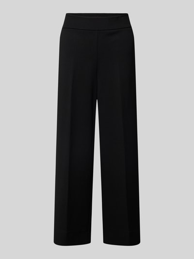 Peek & Cloppenburg OPUSWide Leg Stoffhose mit Bügelfalten Modell 'Misha city' in black Letzter Tag