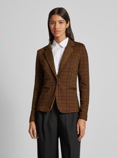 Peek & Cloppenburg ICHIBlazer mit Reverskragen Modell 'KATE' in mittelbraun Bis zu 65% Rabatt
