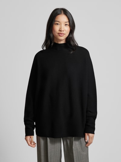 Peek & Cloppenburg DrykornStrickpullover aus Schurwolle mit Stehkragen Modell 'LYZA' in black Vierteljährliche Förderung