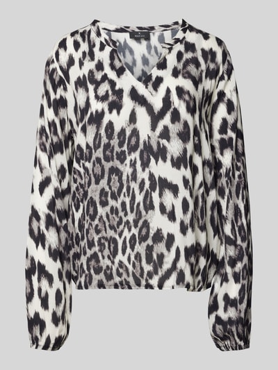 Peek & Cloppenburg monariRegular Fit Bluse aus Viskose mit Stehkragen in black Bis zu 55% Rabatt