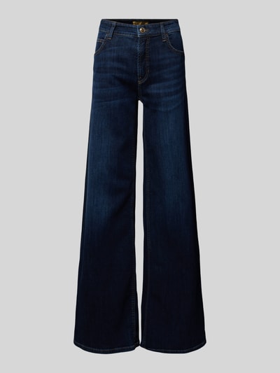 Peek & Cloppenburg CambioFlared Jeans mit 5-Pocket-Design Modell 'PALAZZO' in dunkelblau Discount Store für neue Produkte