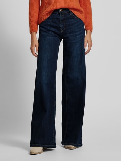 Peek & Cloppenburg CambioFlared Jeans mit 5-Pocket-Design Modell 'PALAZZO' in dunkelblau Discount Store für neue Produkte