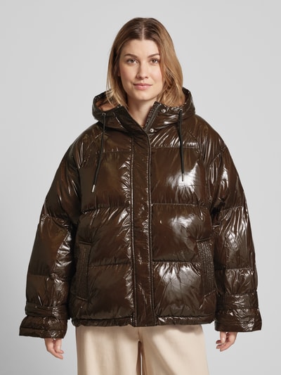 Peek & Cloppenburg LOLLYS LAUNDRYSteppjacke mit Stehkragen Modell 'Sehlby' in khaki Begrenzt auf 3 Tage