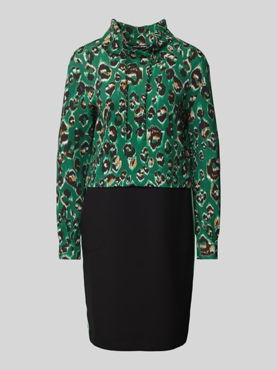 Peek & Cloppenburg Marc CainKnielanges Kleid im Double-Layer-Look in gruen Speichern exportieren