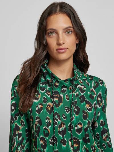 Peek & Cloppenburg Marc CainKnielanges Kleid im Double-Layer-Look in gruen Speichern exportieren