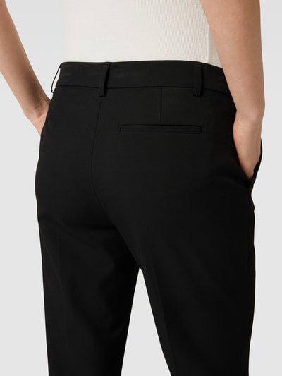 Peek & Cloppenburg Christian Berg Woman SelectionStoffhose mit Bügelfalten in black Outlet