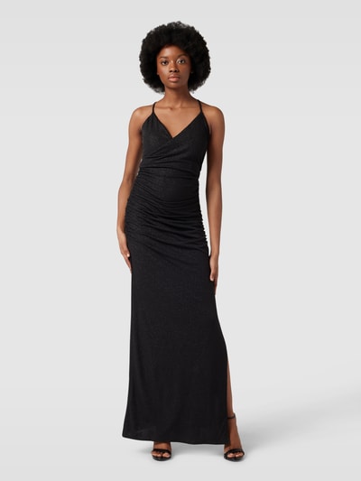Peek & Cloppenburg Jake*s CocktailAbendkleid in Wickel-Optik in black Meist gekauft