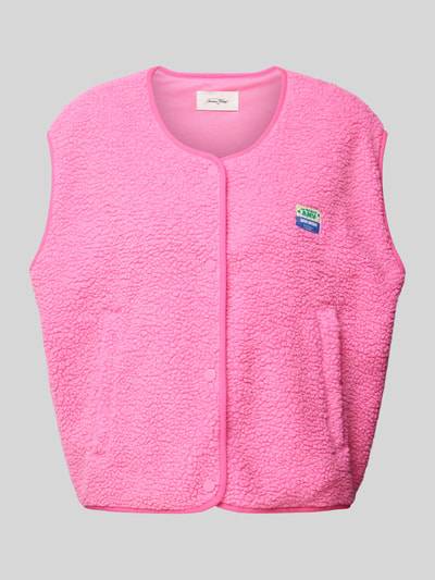 Peek & Cloppenburg American VintageWeste aus Teddyfell Modell 'HOKTOWN' in pink Fabrik Onlineshop