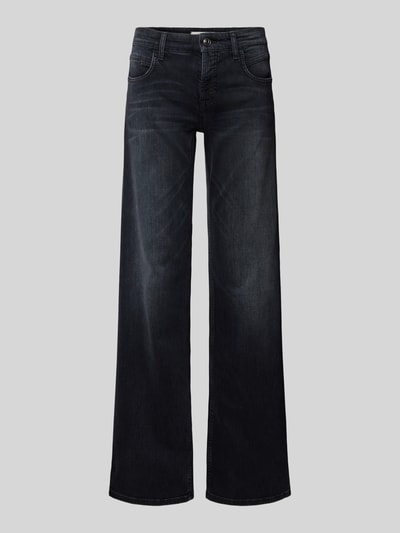 Peek & Cloppenburg CambioFlared Jeans mit Gürtelschlaufen Modell 'TESS' in anthrazit melange Flash Sale