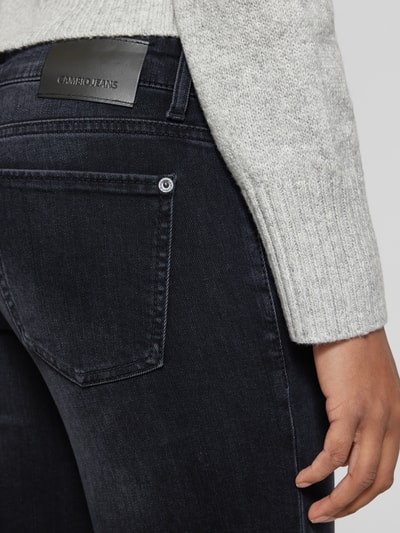 Peek & Cloppenburg CambioFlared Jeans mit Gürtelschlaufen Modell 'TESS' in anthrazit melange Flash Sale
