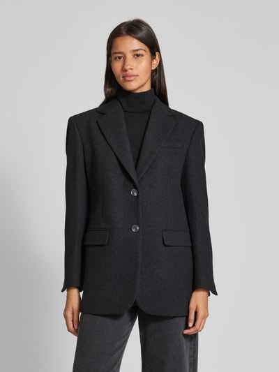 Peek & Cloppenburg Jake*s CasualBlazer mit Reverskragen in dunkelgrau melange Online Shopping