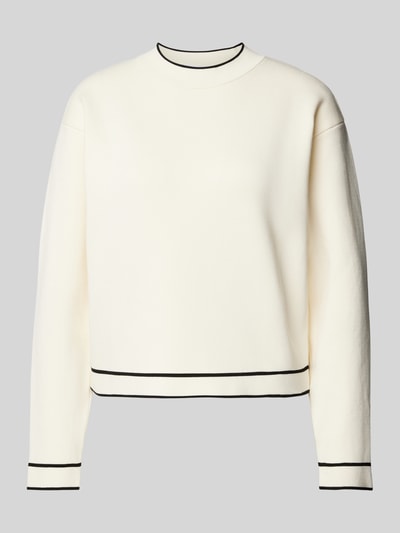 Peek & Cloppenburg MangoPullover mit Rundhalsausschnitt Modell 'COMO' in offwhite Preisnachlass