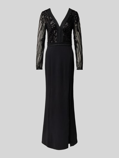 Peek & Cloppenburg LipsyAbendkleid mit Paillettenbesatz in black Jubiläumsangebot