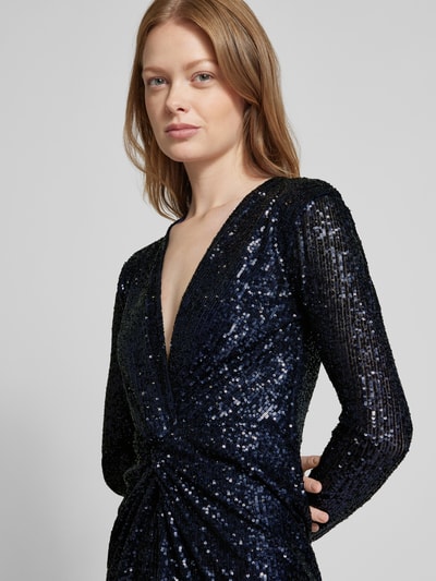 Peek & Cloppenburg SISTAGLAMAbendkleid mit Paillettenbesatz in marine Neueste Mode