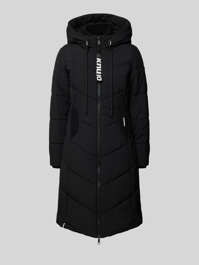 Peek & Cloppenburg khujoParka mit Zweiwege-Reißverschluss Modell 'ARIBAY4 LIGHT' in black VIP-Rabatte