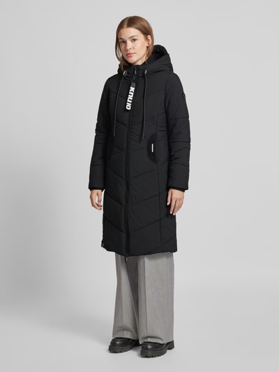 Peek & Cloppenburg khujoParka mit Zweiwege-Reißverschluss Modell 'ARIBAY4 LIGHT' in black VIP-Rabatte