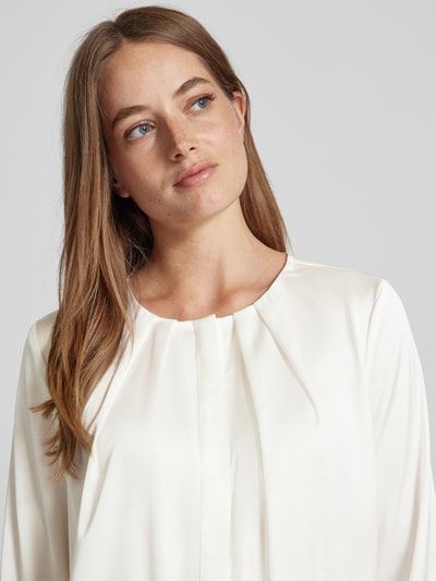 Peek & Cloppenburg Christian Berg Woman SelectionRegular Fit Bluse mit verdeckter Knopfleiste in ecru Kostenlose Rückgabe
