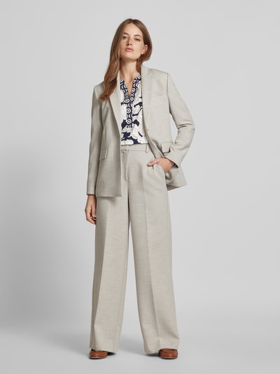 Peek & Cloppenburg Emily Van den BerghBlusenshirt mit V-Ausschnitt in dunkelblau Neueste Stile