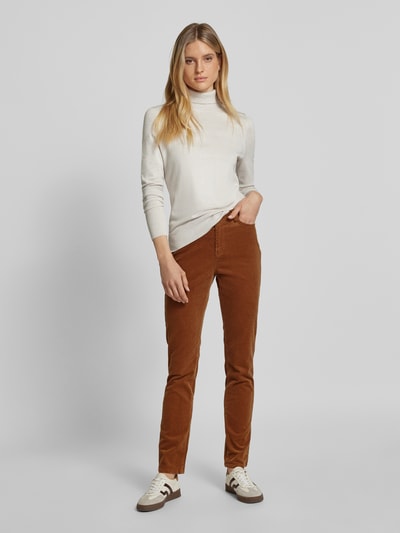 Peek & Cloppenburg Christian Berg WomanRegular Fit Cordhose im 5-Pocket-Design in cognac Zeitbegrenzte Promotion