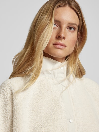 Peek & Cloppenburg Jake*s CasualSweatjacke mit Teddyfell in ecru Bis zu 50% Rabatt