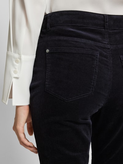 Peek & Cloppenburg Christian Berg WomanRegular Fit Cordhose im 5-Pocket-Design in dunkelblau Nur für heute
