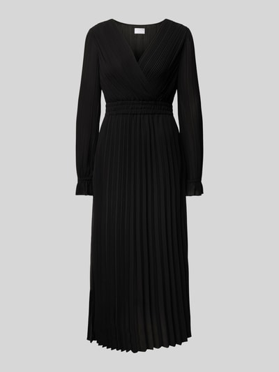 Peek & Cloppenburg Jake*s CollectionMidikleid mit V-Ausschnitt in black Bis zu 55% Rabatt