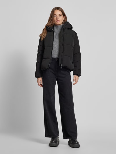 Peek & Cloppenburg WITHBLACKSteppjacke mit Kapuze in black Kostenloser Versand international
