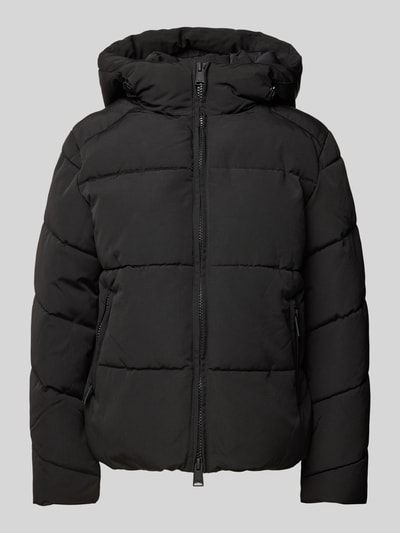 Peek & Cloppenburg WITHBLACKSteppjacke mit Kapuze in black Kostenloser Versand international